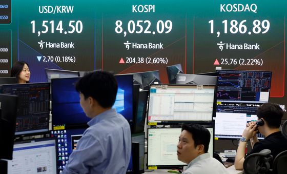 다시 달리는 코스피, 8000 돌파