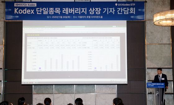 삼성자산운용, KODEX 단일종목 레버리지 상장 기자간담회