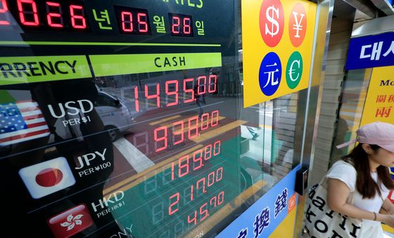 1500원대 환율 지속