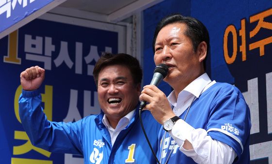 여주 찾은 정청래 대표