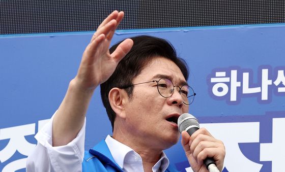 지지 호소하는 정원오 후보