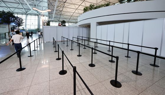 사전투표소 운영 앞둔 인천국제공항