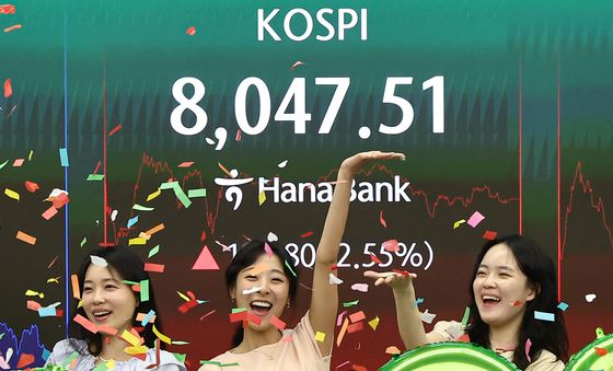코스피, 8047.51 마감