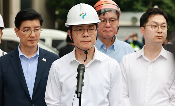 서소문 고가 붕괴사고 관련 입장 밝히는 정원오 후보