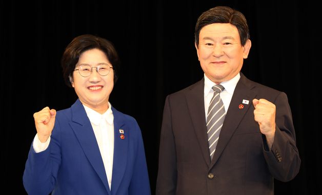 TV토론 나선 고의숙·김광수 제주교육감 후보