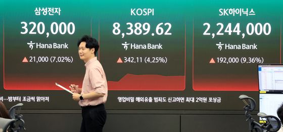 삼성전자·SK하이닉스 ETF 출시에 상승세