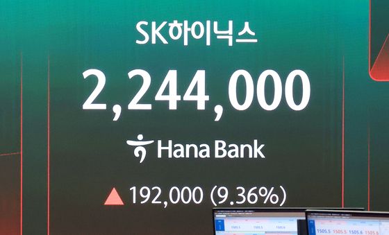 삼성전자에 이어 시총 1조 달러 클럽 진입한 SK 하이닉스