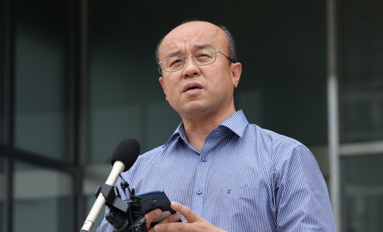 삼성전자 임단협 투표 결과 입장 밝히는 주주운동본부