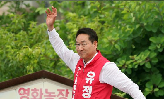 강화 찾은 유정복 후보