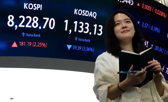 연일 최고가로 마감한 코스피