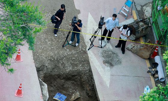 수서동 아파트 노후배관 공사 중 작업자 1명 사망