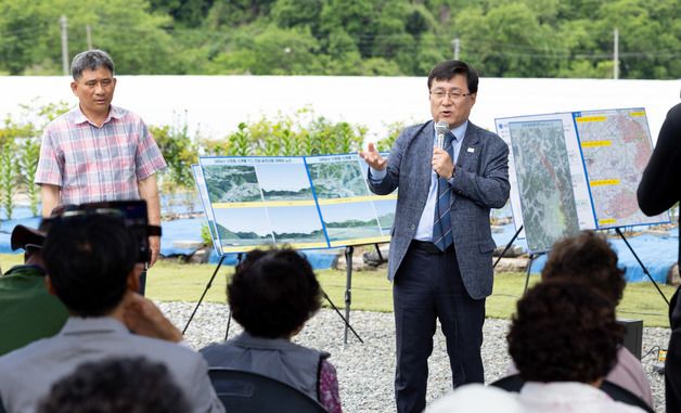 김성환 장관, 전력망 건설 사업 관련 주민 의견 청취