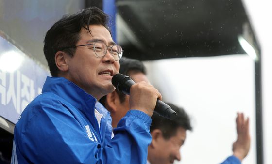 지지호소하는 박찬대 후보