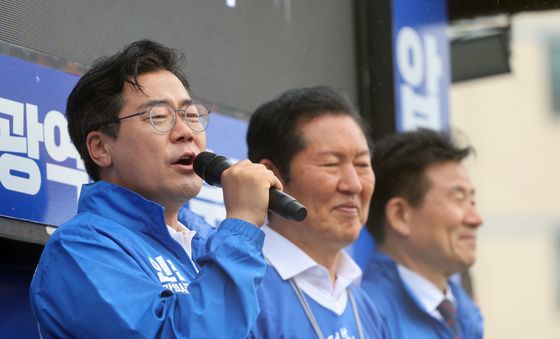 지지호소하는 박찬대 후보