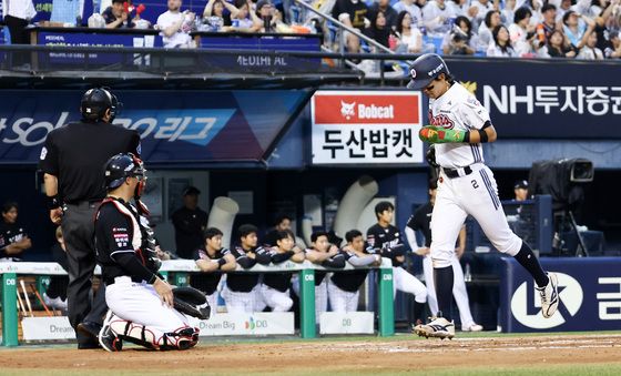 1점 앞서 나가는 두산