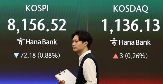 코스피 하락 출발… 상승출발한 코스닥은 하락 전환
