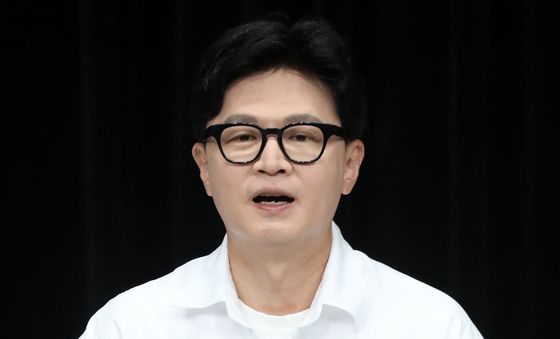 토론회 리허설 갖는 한동훈 후보
