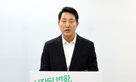 오세훈 서울시장 후보 기자간담회