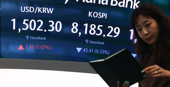 코스피 0.53% 하락 마감