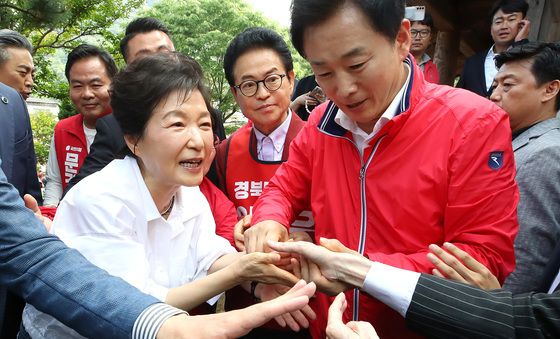 박근혜, 아버지 하숙했던 문경 청운각 방문