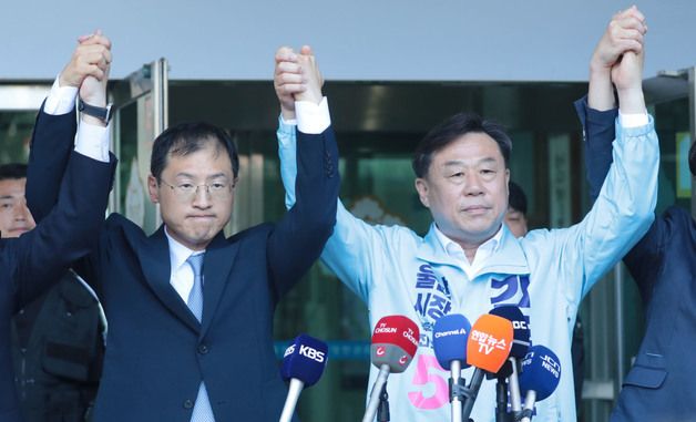민주-진보당, 울산시장 후보 김상욱으로 단일화