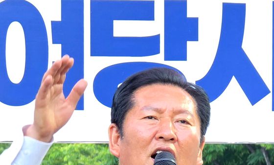 구미 표심에 호소하는 정청래 민주당 대표