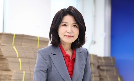 사전투표하는 이진숙 후보