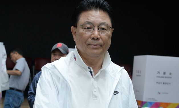 사전투표 하는 박맹우