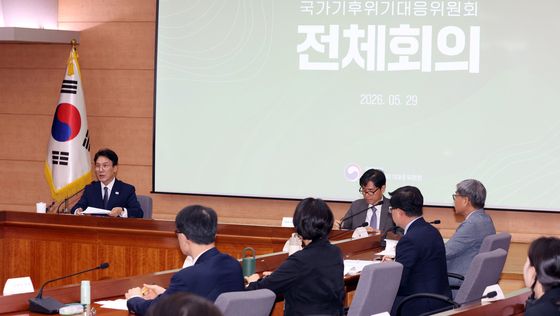 국가기후대응위원회 모두 발언하는 김민석 총리