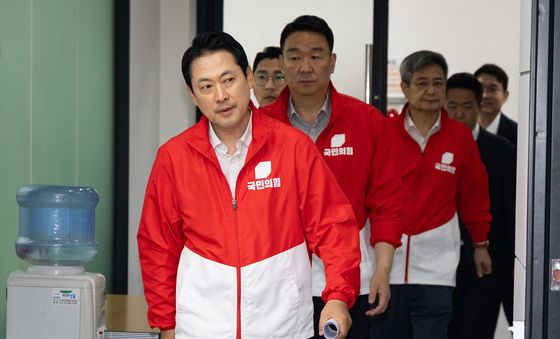장동혁 대표, 이 대통령 기표 문의 관련 기자회견