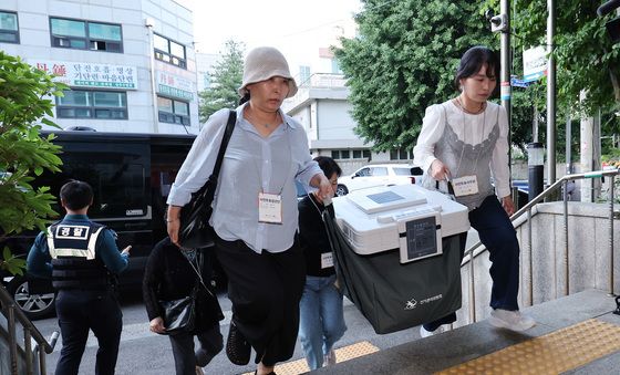관내사전투표함 인계