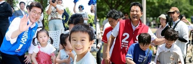 휴일 표심 저격 나선 서울시장 후보들