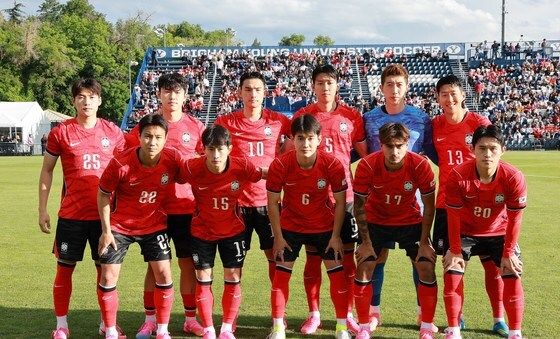 트리니다드토바고와 평가전 나서는 대한민국 축구대표팀