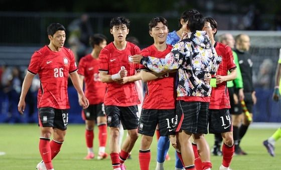 대한민국 축구대표팀 '완벽한 승리'