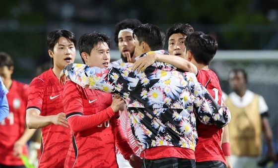 대한민국 축구대표팀 '완벽한 경기력'