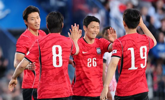 분위기 좋은 대한민국 축구대표팀