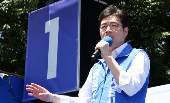 지지 호소하는 정원오 서울시장 후보
