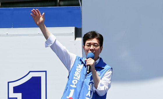 지지 호소하는 정원오 후보