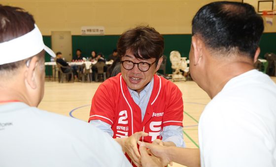 지지 호소하는 유의동