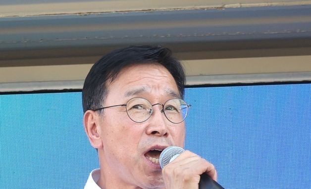 이원택 후보 지지 호소하는 위성곤