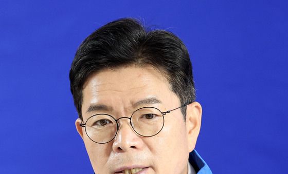 간담회 발언하는 정원오 후보