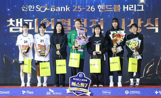 핸드볼 H리그 여자부 베스트 7, 영광의 얼굴들