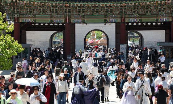 어린이날 경복궁 '인산인해'