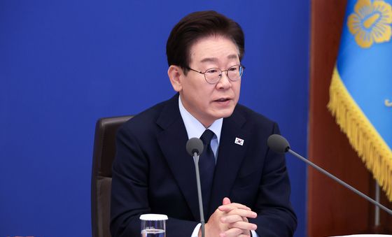 국무회의 발언하는 이재명 대통령