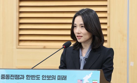 김진아 차관 '중동전쟁과 한반도 안보의 미래'