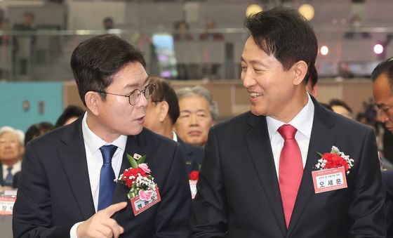 정원오·오세훈, 무슨 대화?
