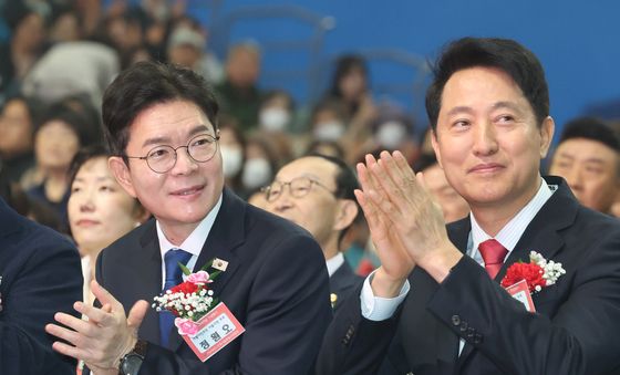 정원오·오세훈, 어르신 표심 잡아라