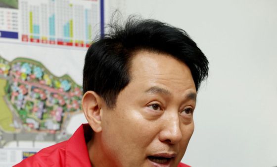 부동산지옥 시민대책회의하는 오세훈 후보