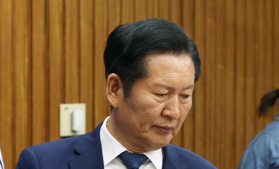 시·도당위원장 연석회의 참석하는 정청래 대표