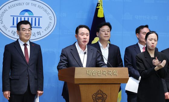 조작기소 특검법 반대하는 국민의힘 원외당협위원장